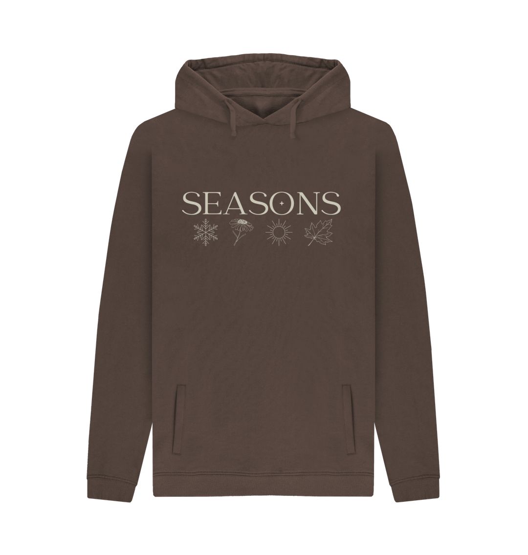 Chocolate SEASONS Chocolate Brown Pull-over Hoodie