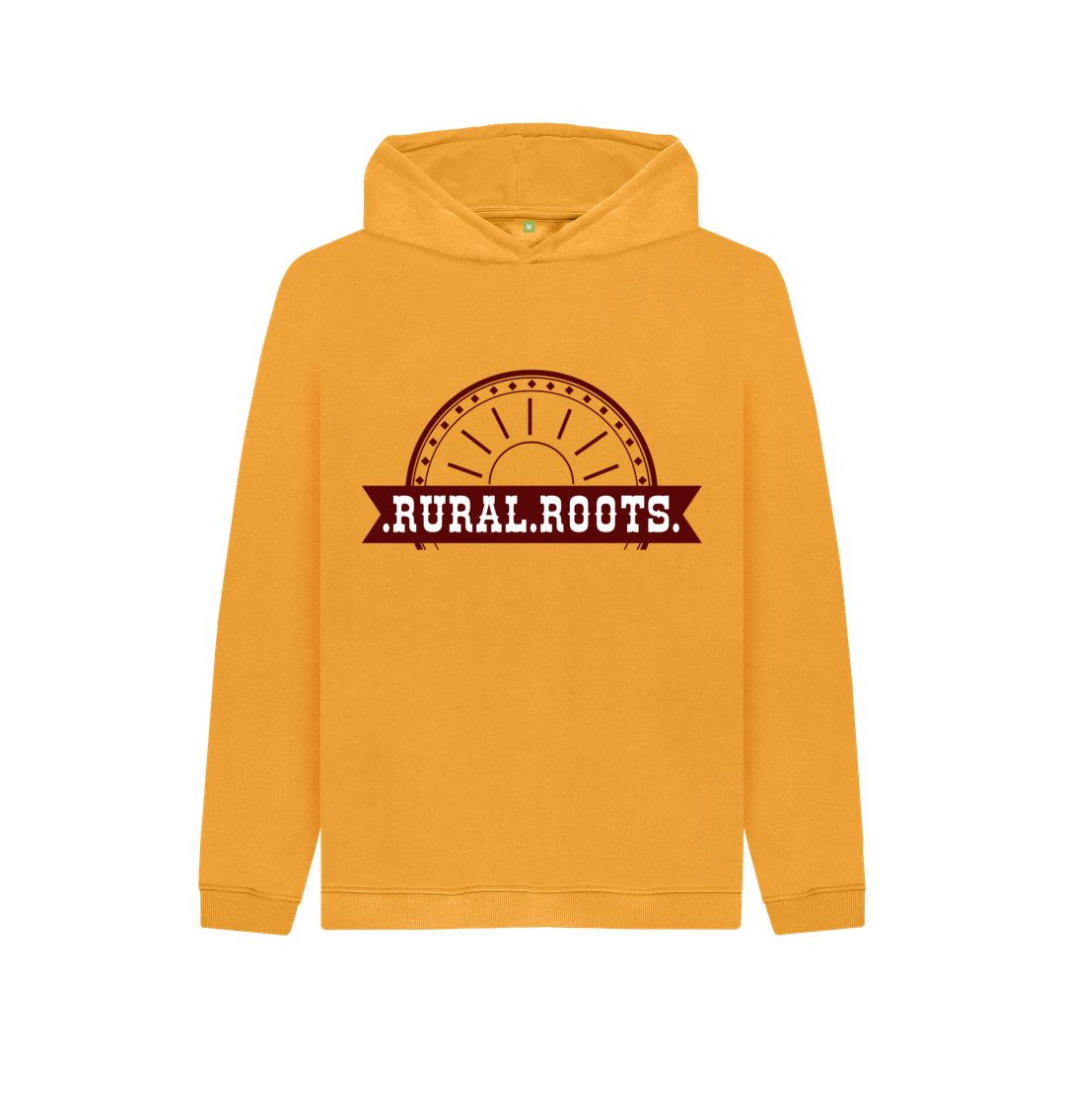 Mustard Rural Roots Logo Hoodie