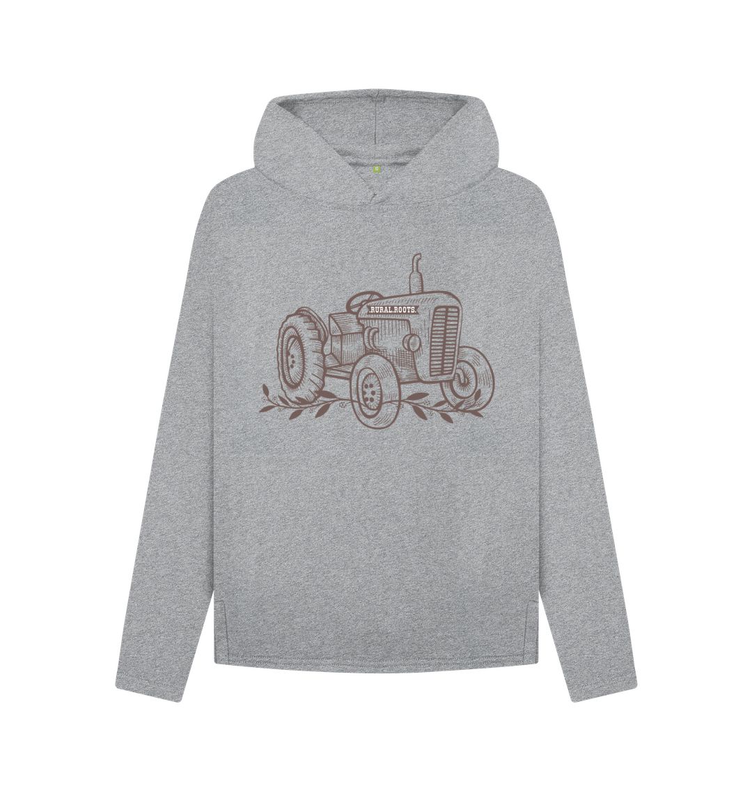 Athletic Grey Women's Tractor Relaxed Fit Hoodie