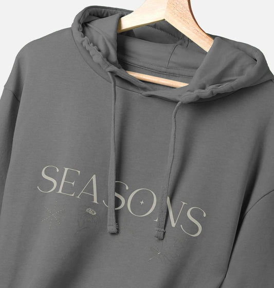 SEASONS Slate Grey Pull-over Hoodie