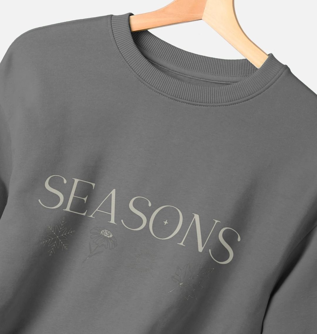 SEASONS Women's Oversized Crewneck Jumper