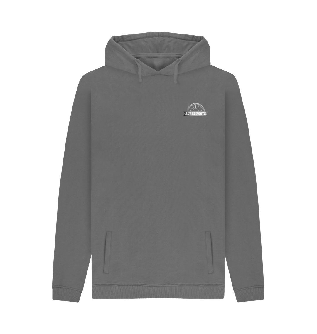 Slate Grey Mens Tractor Hoodie